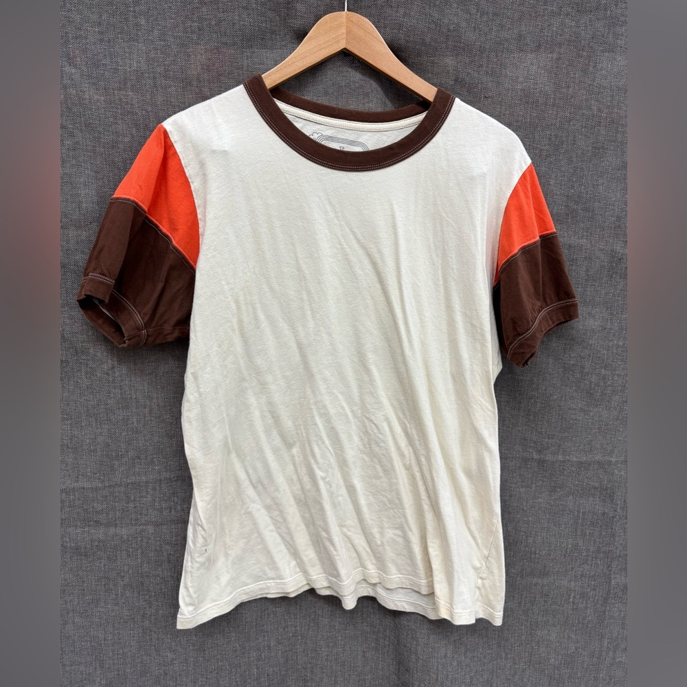 Big Bud Press ringer tee shirt. Large size 2017